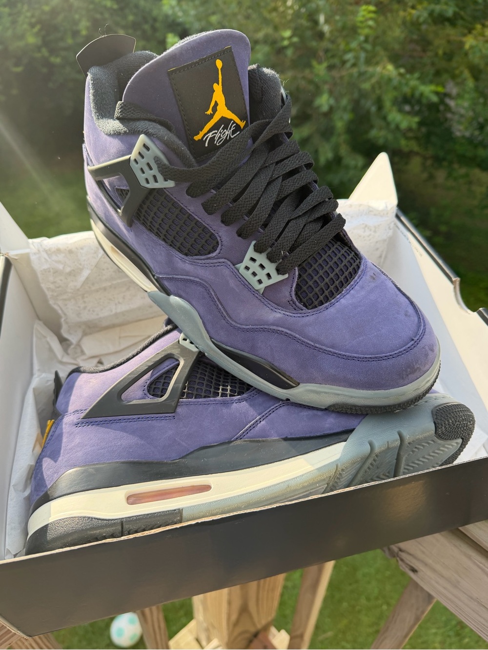 Jordan Men's Sneakers Laker 4 sz 10.5